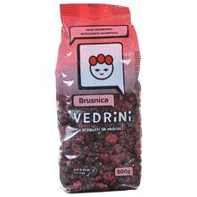 Vedrini Brusnica sušena 500 g