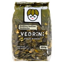 Vedrini Bučine koštice beskorke 250 g